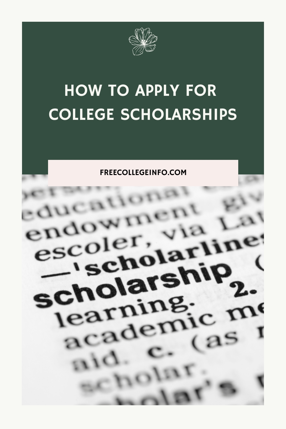 How to Apply for College Scholarships