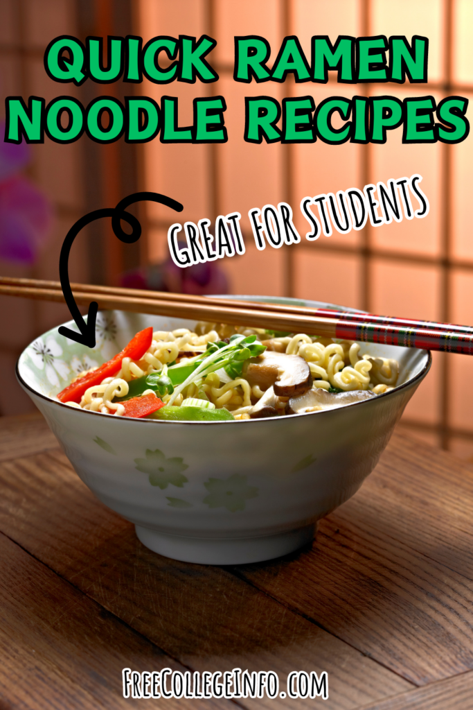 Quick Ramen Noodle Recipes