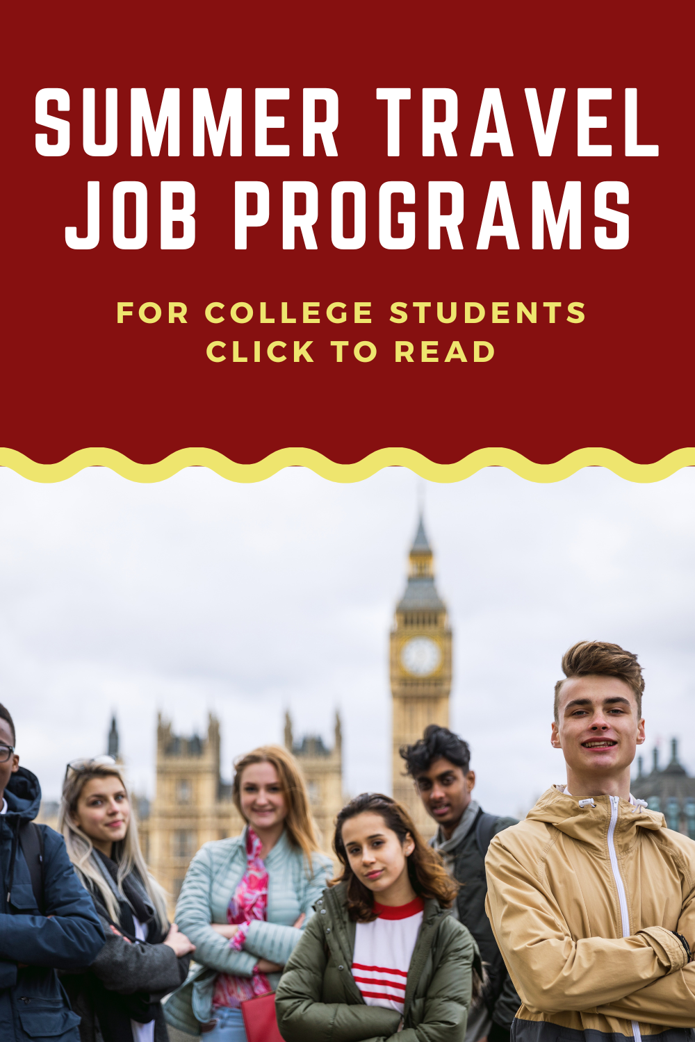 Summer Travel Job Programs For College Students