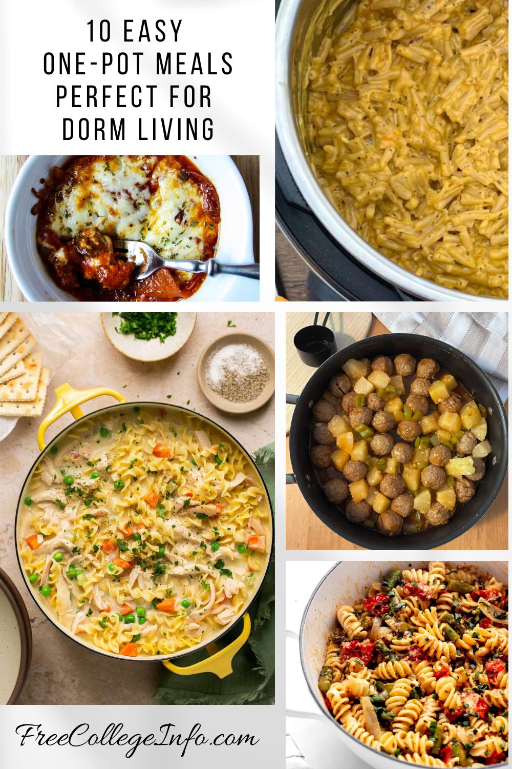 Easy One-Pot Meals Perfect for Dorm Living