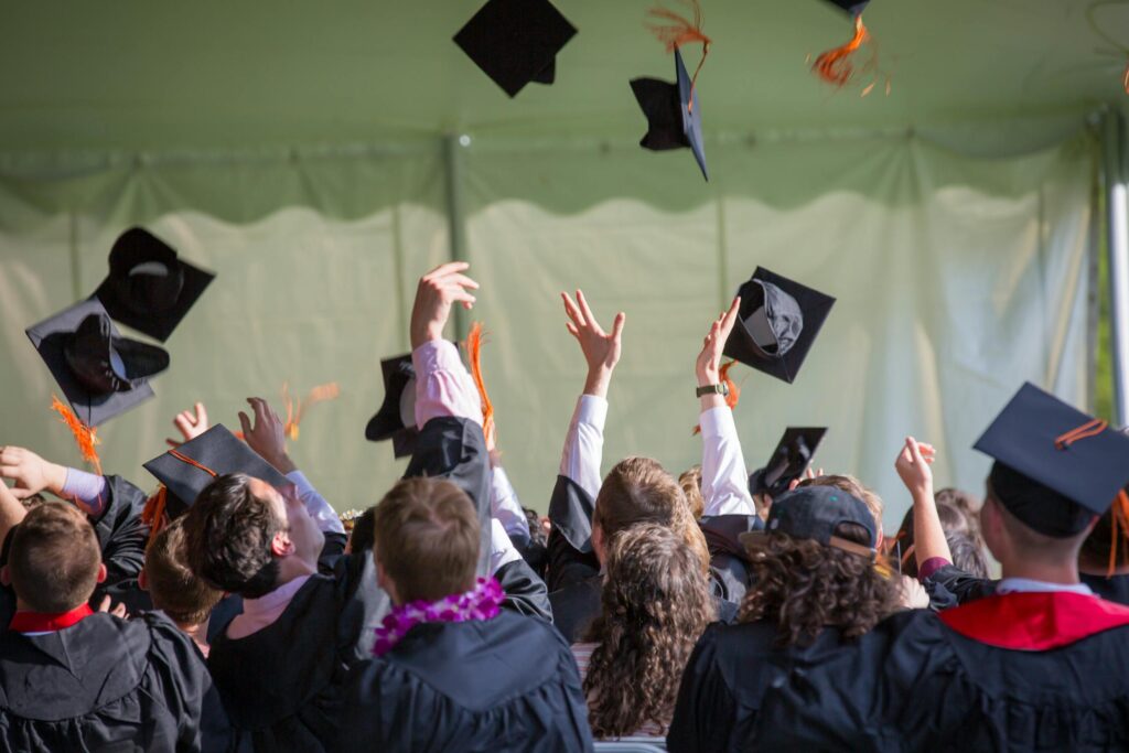 college graduation ceremony